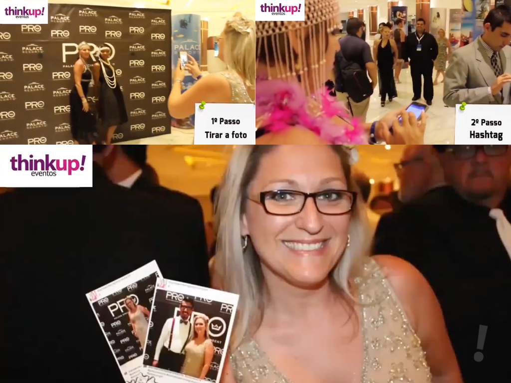 impressão via hashtag - ativações interativas para eventos